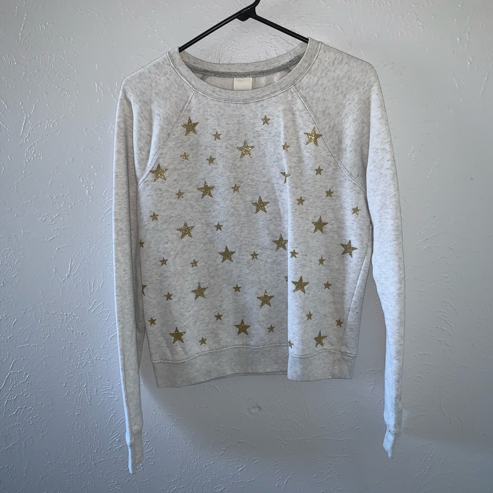 VS PINK grey sweatshirt